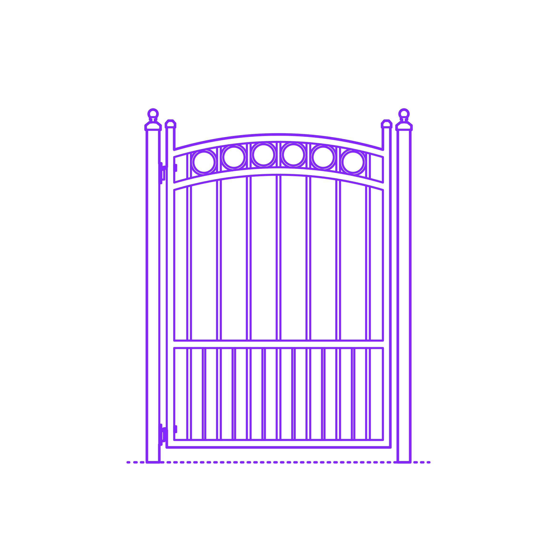 Buildings Gates Garden Gate Sonoma Silhouette Svg Vector Free Vectors